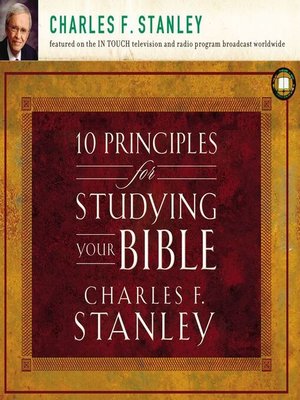 cover image of 10 Principles for Studying Your Bible